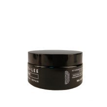 200ml Black jar PET with customer logo for hair care packaging usage plastic jar